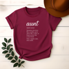 Aunt Definition Tee - Design & Print Hub