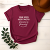 Your Speed Doesn't Matter Forward Is Forward Tee - Design & Print Hub