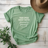 Your Speed Doesn't Matter Forward Is Forward Tee - Design & Print Hub