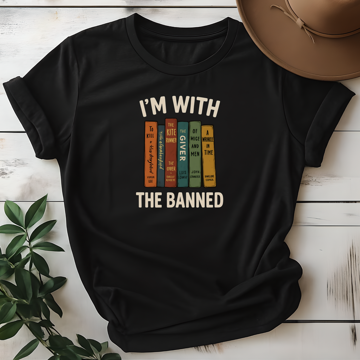 I'm With The Banned Tees - Design & Print Hub