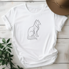 Delicious Cat Line Art Tee