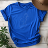 Delicious Cat Line Art Tee - Design & Print Hub