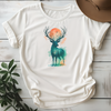Elk Blood Moon – Celestial Forest Guardian Tee - Design & Print Hub