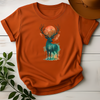 Elk Blood Moon – Celestial Forest Guardian Tee - Design & Print Hub