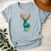 Elk Blood Moon – Celestial Forest Guardian Tee - Design & Print Hub
