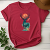Elk Blood Moon – Celestial Forest Guardian Tee