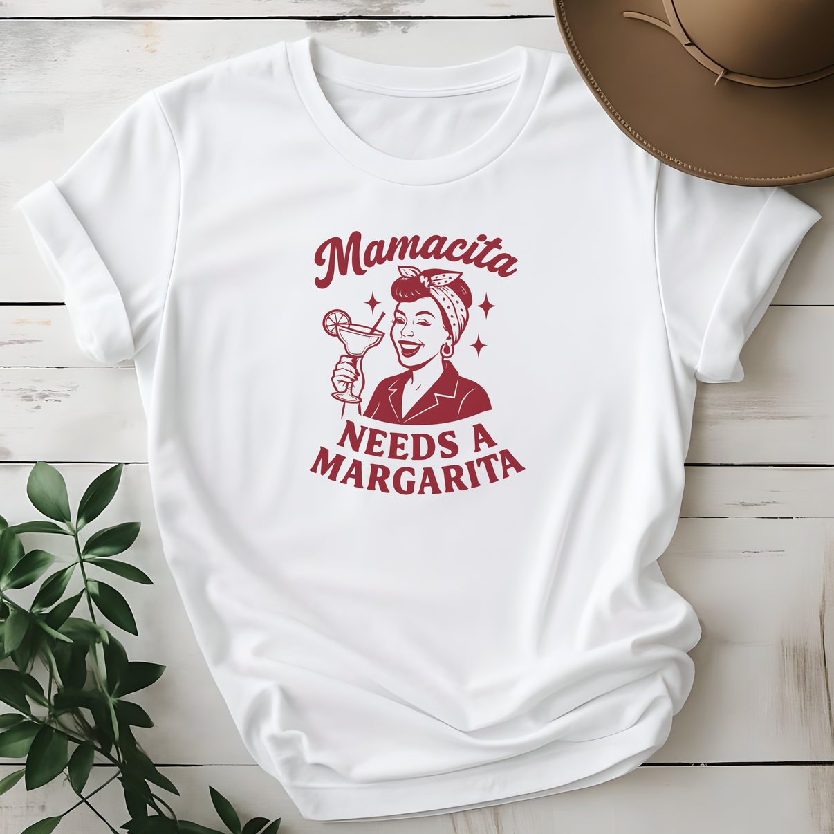 Mamacita Needs A Margarita Tee - Design & Print Hub