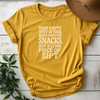 That Empty Spot In Your Bed Is Meant For Snacks Not A Lying Piece Tee - Design & Print Hub