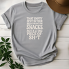 That Empty Spot In Your Bed Is Meant For Snacks Not A Lying Piece Tee - Design & Print Hub