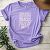 That Empty Spot In Your Bed Is Meant For Snacks Not A Lying Piece Tee - Design & Print Hub