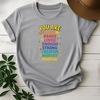 You Are Kind Brave Loved Enough Shirt – Positive Affirmation Tee