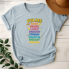 You Are Kind Brave Loved Enough Shirt – Positive Affirmation Tee