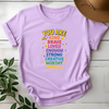 You Are Kind Brave Loved Enough Shirt – Positive Affirmation Tee