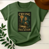 Retro Funny Crying Is A Free Action Dice