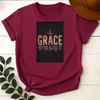 Grace Bible Verse Rustic Christian Faith Tees - Design & Print Hub