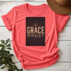 Grace Bible Verse Rustic Christian Faith Tees - Design & Print Hub