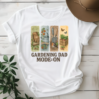 Gardening Dad Mode On Tees - Design & Print Hub