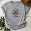 I'm Called Auntie Because Partner In Crime Makes Me Sound Like A Bad Influence Auntie T Shirt - Design & Print Hub