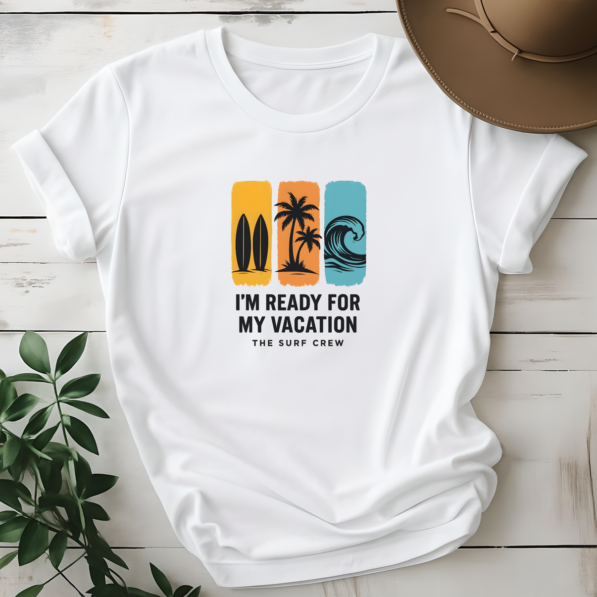 I'M Ready For My Vacation Tees - Design & Print Hub
