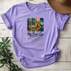 My Dad Life Where Peace Meets Adventure Tees - Design & Print Hub