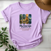 My Dad Life Where Peace Meets Adventure Tees - Design & Print Hub