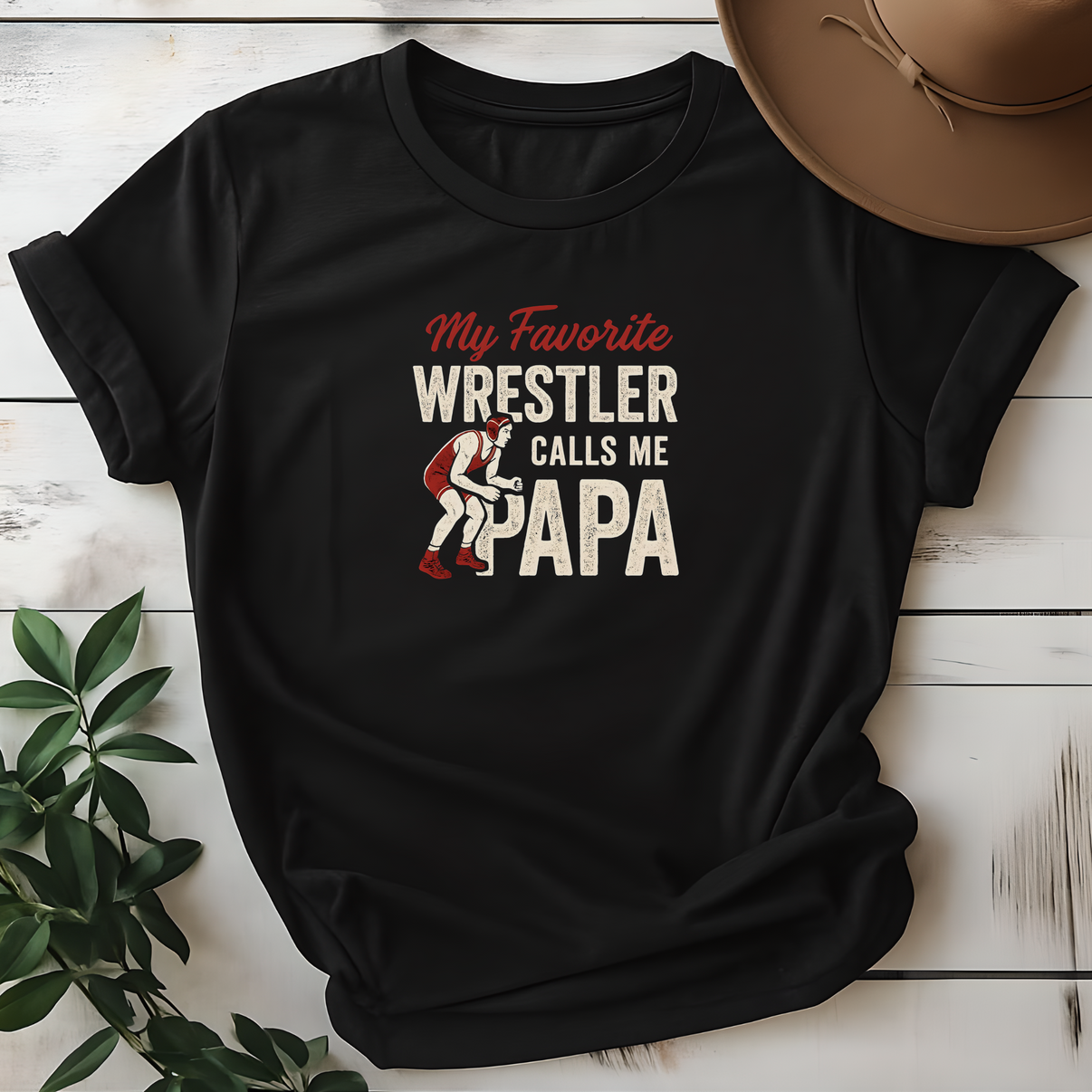 My Favorite Wrestler Calls Me PaPa Tees - Design & Print Hub