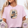 Retro Raccoon Playing Guitar Tees - Design & Print Hub