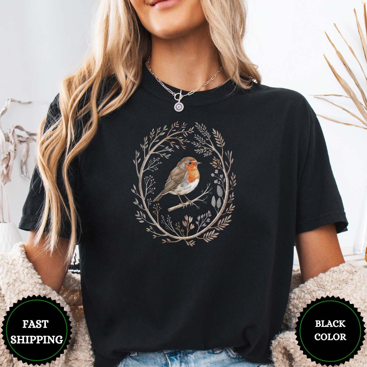 Peaceful. Delicate. Naturally Beautiful Bird Tees - Design & Print Hub