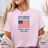 Descendant Of A Patriot Ephraim Bates Tees - Design & Print Hub