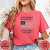 Descendant Of A Patriot Ephraim Bates Tees - Design & Print Hub