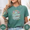 Let Kindness Bloom Tee – Cute Floral Positive Shirt - Design & Print Hub