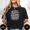 Let Kindness Bloom Tee – Cute Floral Positive Shirt - Design & Print Hub