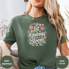 Let Kindness Bloom Tee – Cute Floral Positive Shirt - Design & Print Hub