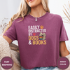 Dogs & Books Tee – Funny Book Lover Dog Shirt - Design & Print Hub