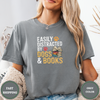 Dogs & Books Tee – Funny Book Lover Dog Shirt - Design & Print Hub