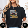 Dogs & Books Tee – Funny Book Lover Dog Shirt - Design & Print Hub