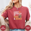 Dogs & Books Tee – Funny Book Lover Dog Shirt - Design & Print Hub