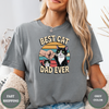 Best Cat Dad Ever Tee – Funny Cat Lover Gift Shirt - Design & Print Hub