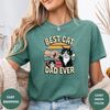 Best Cat Dad Ever Tee – Funny Cat Lover Gift Shirt - Design & Print Hub