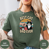Best Cat Dad Ever Tee – Funny Cat Lover Gift Shirt - Design & Print Hub