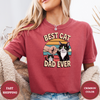 Best Cat Dad Ever Tee – Funny Cat Lover Gift Shirt - Design & Print Hub