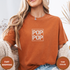 Pop Pop Tee – Minimalist Grandpa Shirt Gift - Design & Print Hub