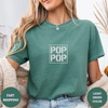 Pop Pop Tee – Minimalist Grandpa Shirt Gift - Design & Print Hub
