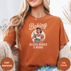 Baking Is My Therapy Tee – Funny Retro Baker Shirt - Design & Print Hub
