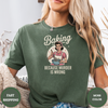 Baking Is My Therapy Tee – Funny Retro Baker Shirt - Design & Print Hub