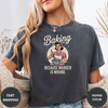 Baking Is My Therapy Tee – Funny Retro Baker Shirt - Design & Print Hub