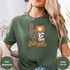 Love Fall Y’all Tee – Leopard Pumpkin Autumn Shirt - Design & Print Hub