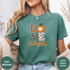 Love Fall Y’all Tee – Leopard Pumpkin Autumn Shirt - Design & Print Hub