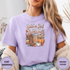Girl Who Loves Fall Tee – Autumn Coffee Pumpkin Shirt - Design & Print Hub
