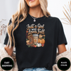 Girl Who Loves Fall Tee – Autumn Coffee Pumpkin Shirt - Design & Print Hub
